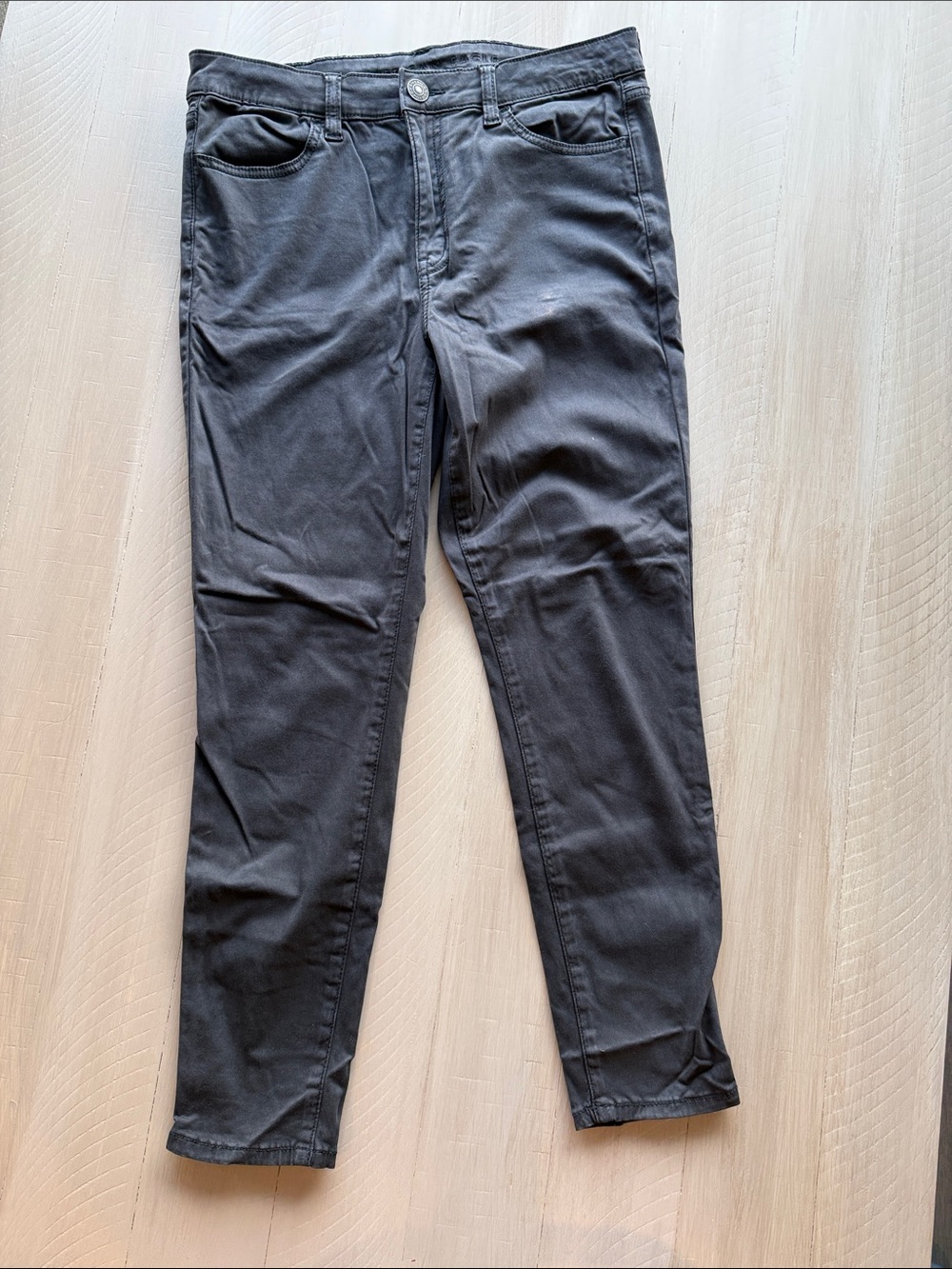 American Eagle Outfitters Charcoal Black Casual Jeans Size 10 Short